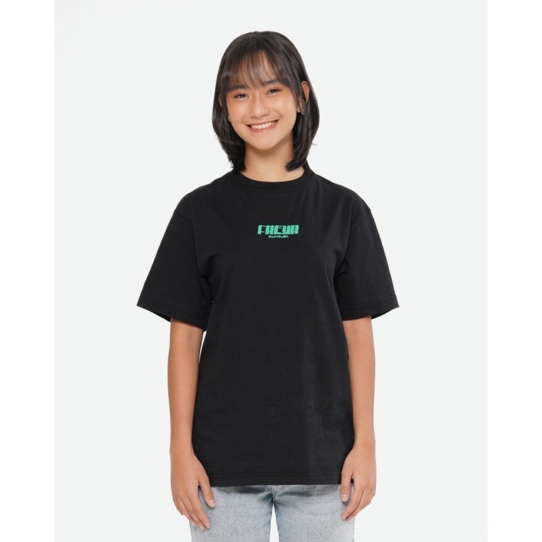 Erigo T-Shirt Basic Series Freya Jkt48 Black Unisex