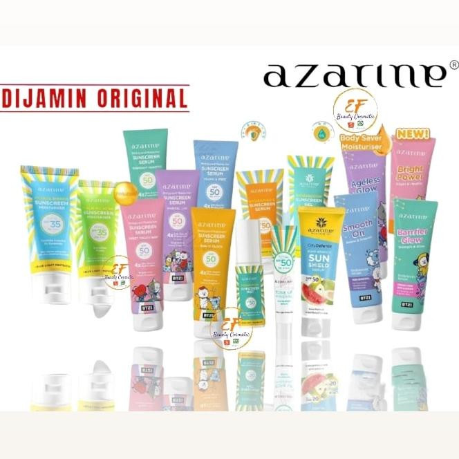 Azarine Skincare Series [5 PCS] Paket Lengkap Skincare BEST SELLER Mencerahkan Mengatasi Jerawat Dan