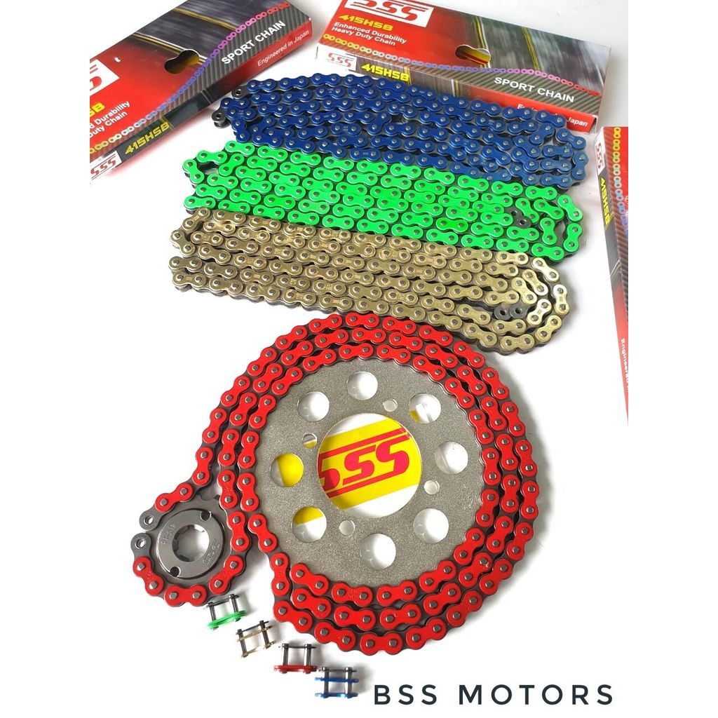 Gir Set SSS 415 HSB Suzuki Satria , Satria lama , Satria Fu 150 new, Satria Fu Facelist, Satria Fu N