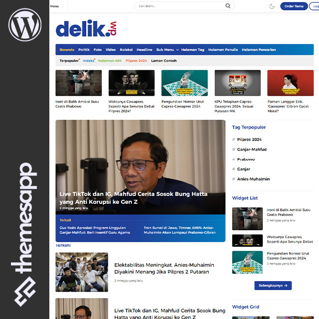 DelikWP Template WordPress Berita Mirip Detik.com