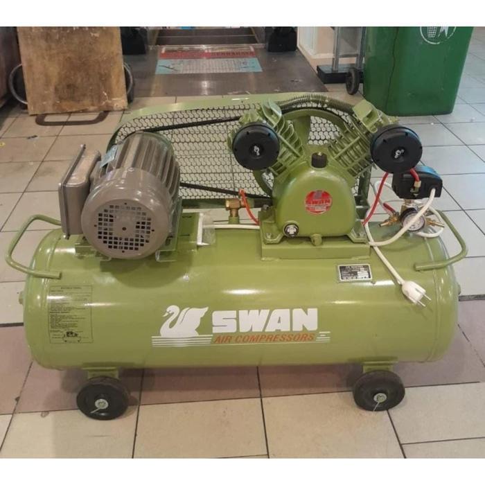 Kompresor Swan 2 Hp SVU 202 + Dinamo Jiayu 2 hp 1 phase