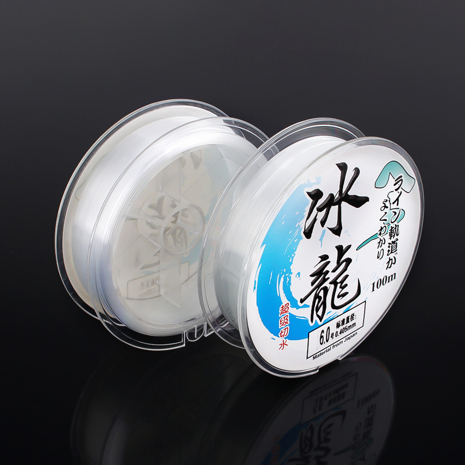 100M Nylon Fishing Line Monofilament Japanese Material for Saltwater Carp Fishing Fluorocarbon Fishi