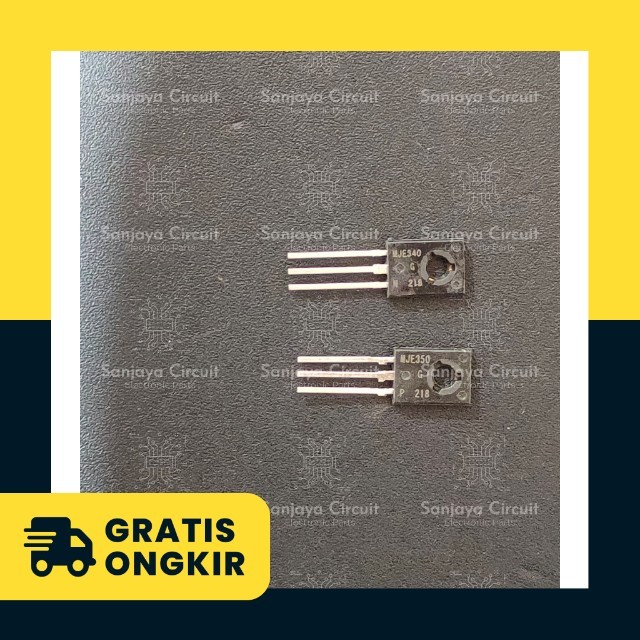 Transistor TR MJE340 MJE350 / KSE340  KSE350 / MJE 340  MJE 350 / KSE 340  KSE 350 1 pasang