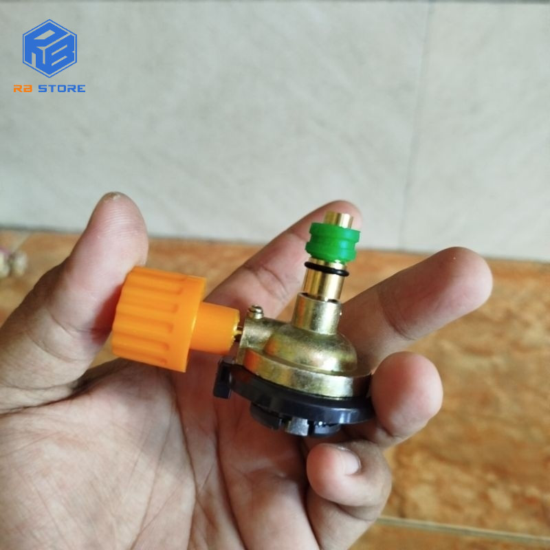 Konektor Kran isi ulang Gas portable gas kaleng cepat dan praktis