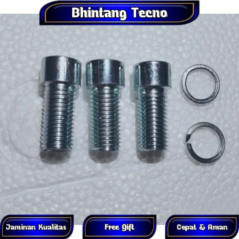 Baut L 14 Drat KANAN Drat KIRI honda ymh