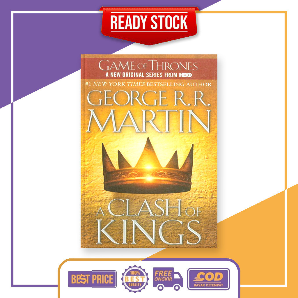 (English) A Clash of Kings by George R. R. Martin
