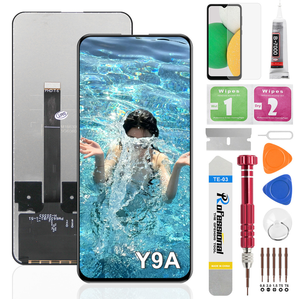 LCD for Huawei Y9A splay FRL-22 FRL-23 FRL-L22 splay LCD Tou Screen gitizer for Huawei Honor 10X 5G 