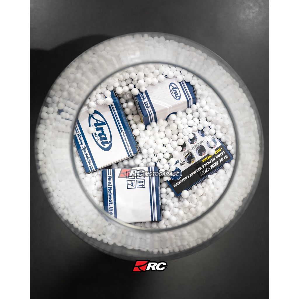 Aksesoris - Gatcha Ball & Keychain ARAI HAWK II CRF 250 Rally  Kabuto  VTR