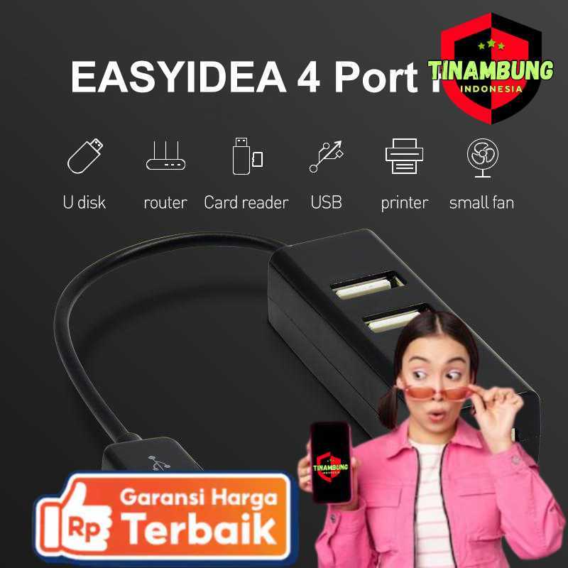 EASYIDEA Portable USB Hub - HB3004