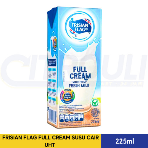 FRISIAN FLAG FULL CREAM SUSU CAIR UHT 225ml