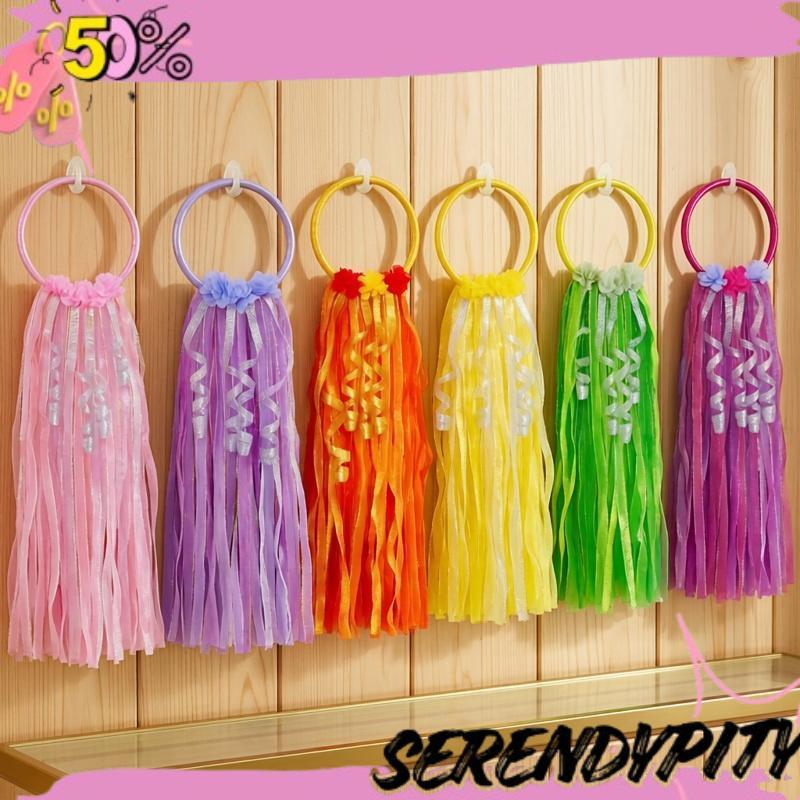 PROMO Flower Ring Custom Aksesoris Tari Tamborin Gereja Rebana Tassel Rumbai Pita FREYA