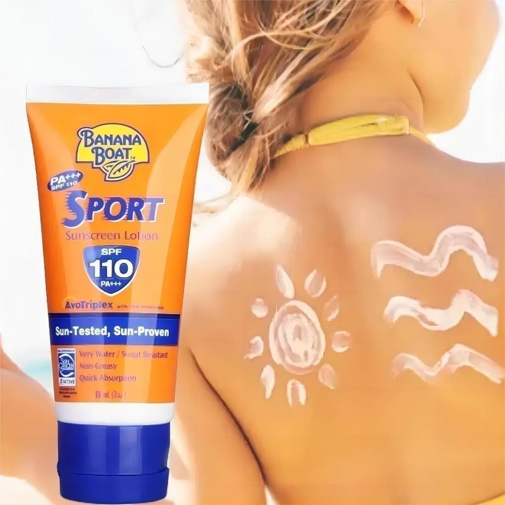 Banana Boat Sport Ultra Sunscreen SPF 110 PA+++90ml Sunblock Banana Boat Sport Sunscreen Lotion