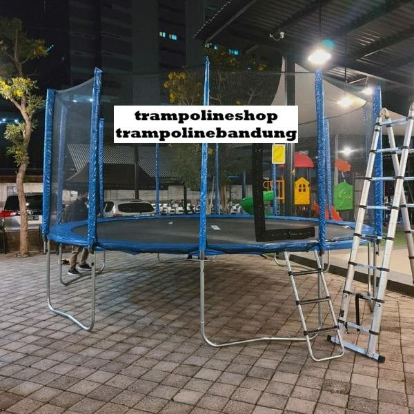 Trampolin Bulat 16 Feet Kualitas Premium Impor, Trampolin Murah Impor, Trampolin Anak, Trampolin Fit