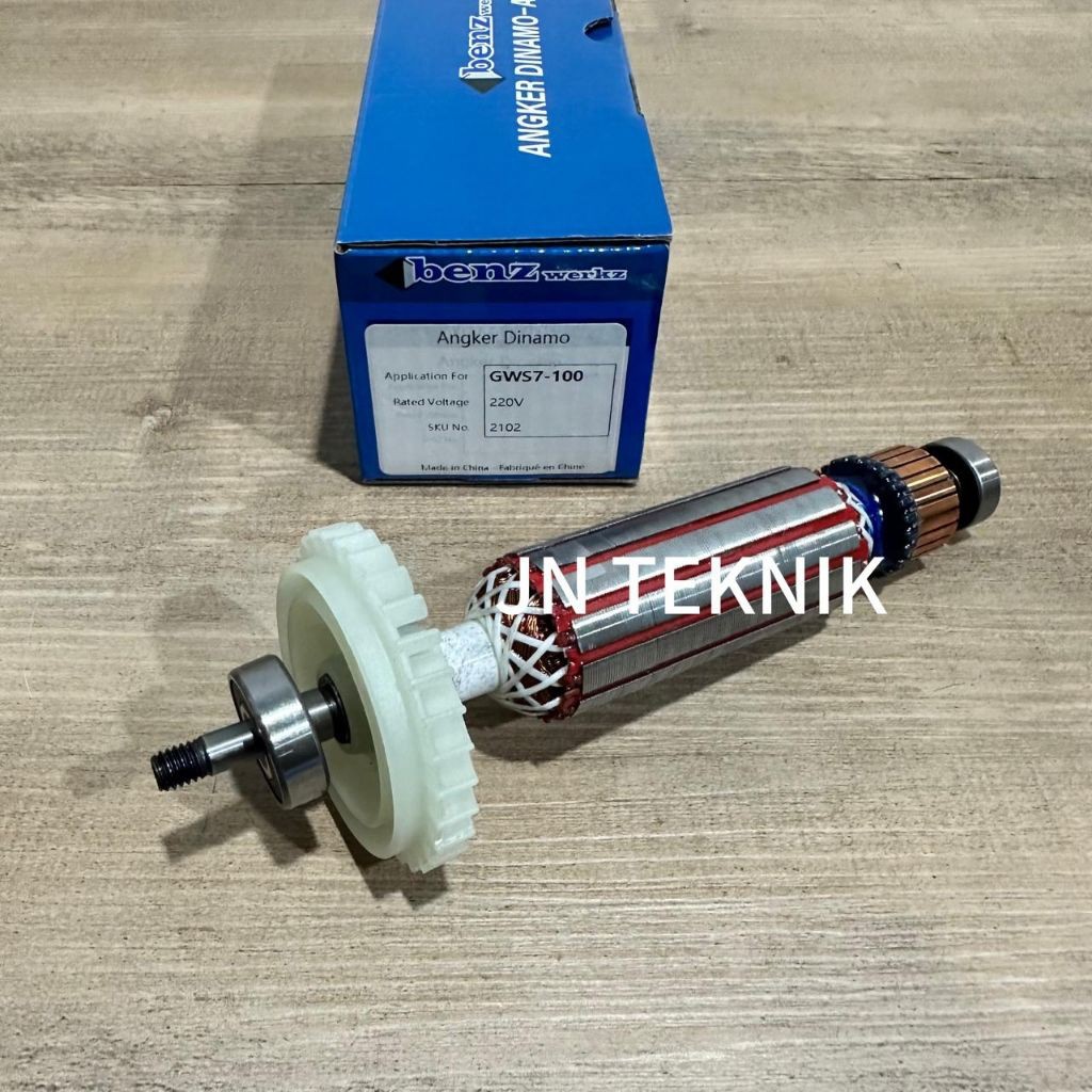GILISHOP BENZ ARMATURE GWS 7-100 ANGKER GERINDA BOSCH GWS 7-100 GWS7-100