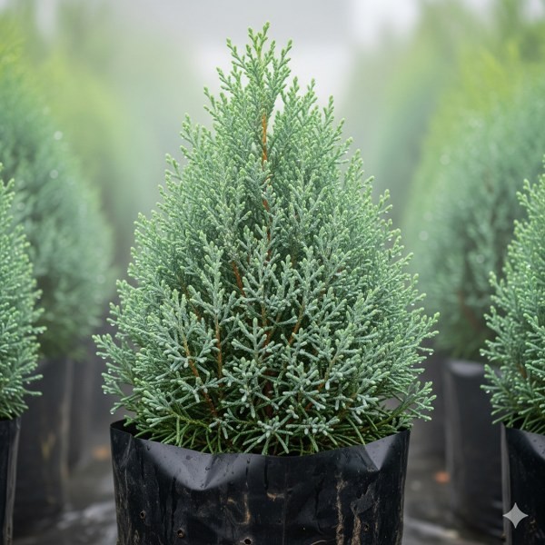 TANAMAN FULL MEDIA Tanaman Hias Cemara Embun -  tanaman pembatas - bahan untuk bonsai - penahan angi