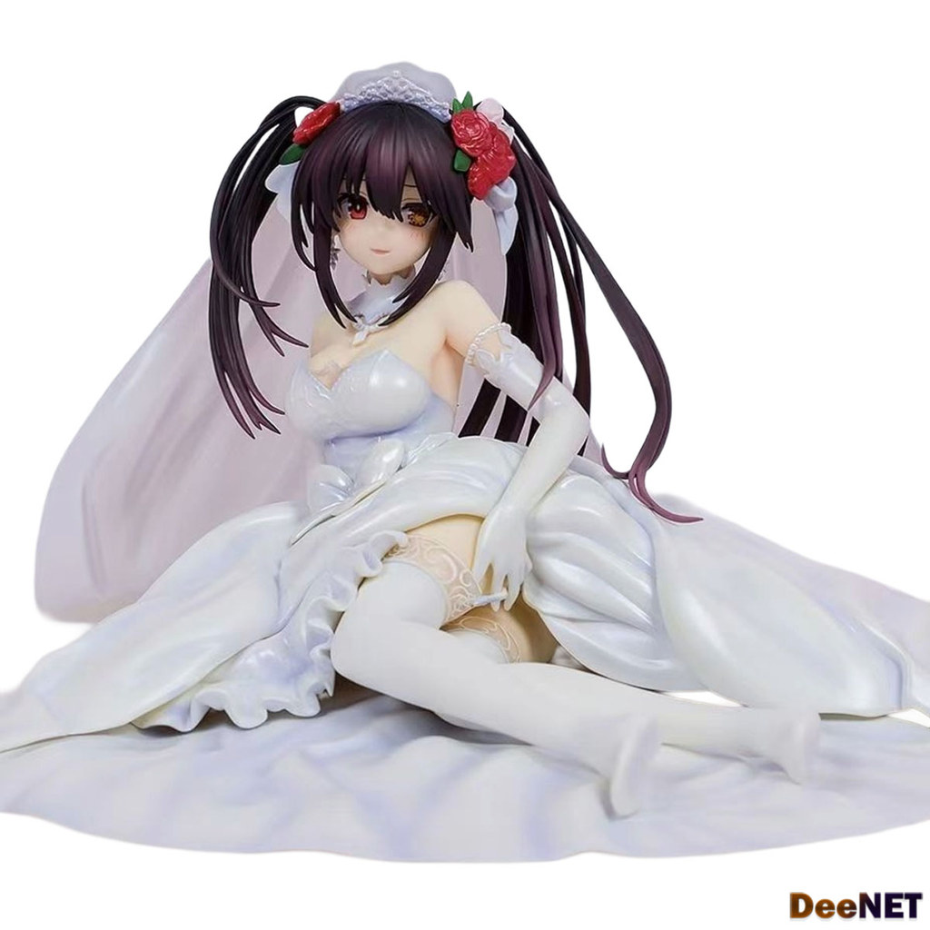 Kurumi Tokisaki Wedding Dress Date A Live 12cm Action Figure PVC D-FGA589