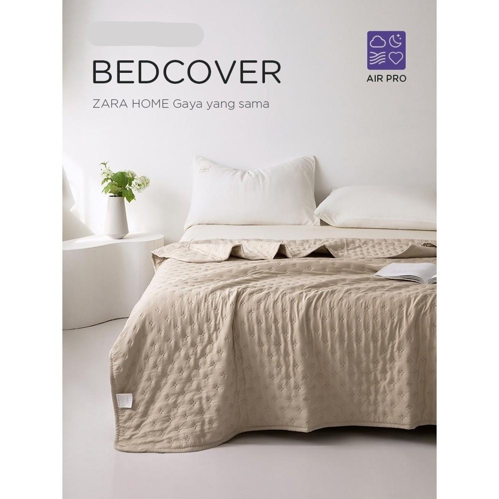 DISKON Zara Home Bedcover Set Sprei Ukuran 120/160/180X200CM Kain Berat Bahan Lembut dan Tebal | ZR 