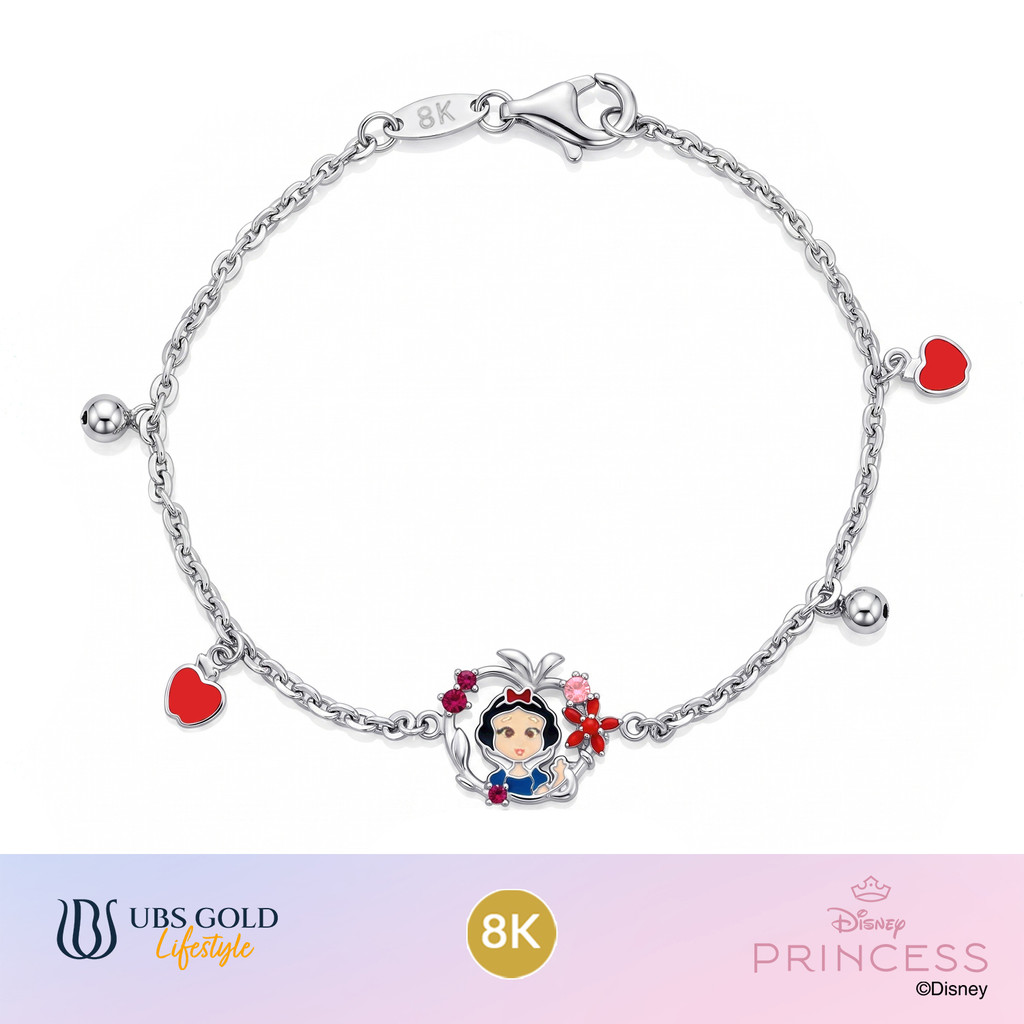 UBS Gold - Gelang Emas Anak Disney Princess Snow White - 8K - Hgy0222k