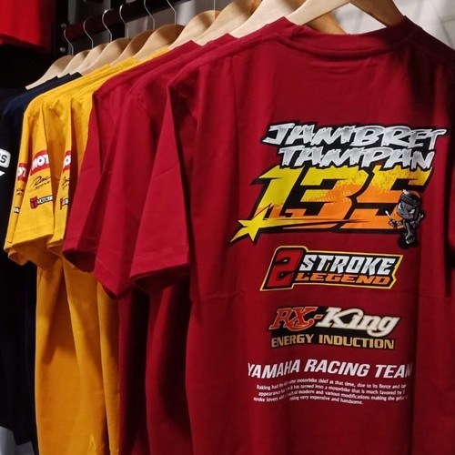 KAOS RX KING TERLARIS JAMBRET TAMPAN | T-SHIRT RXKING 2 STROKE LEGEND JT | Kaos Two Stroke 135cc - K