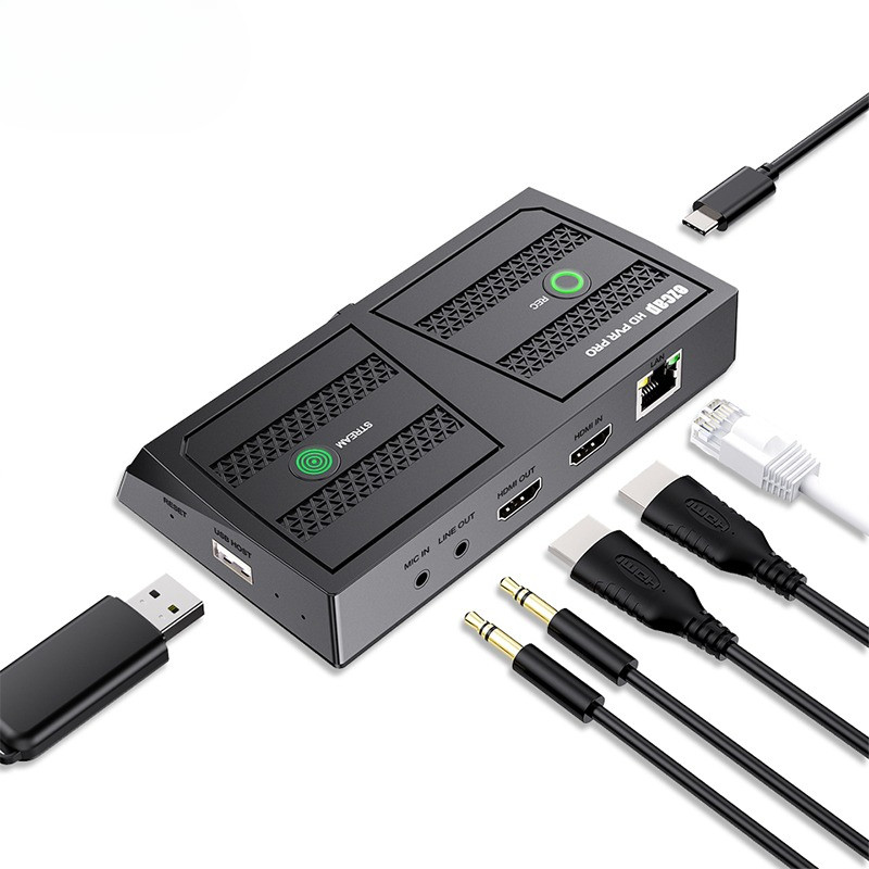 Ezcap350 HD PVR Pro HDR HDMI Video Gaming Capture Record Card 4K 60fps For live streaming Broadcast 