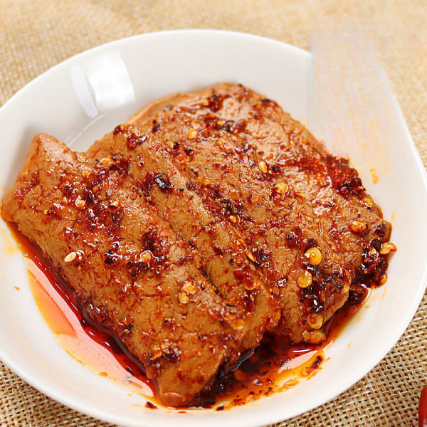 Vegetarian Beef Jerky Hand-Torn Vegetarian Meat Bean Curd Snacks Spicy Flavor Soy Products Wholesale
