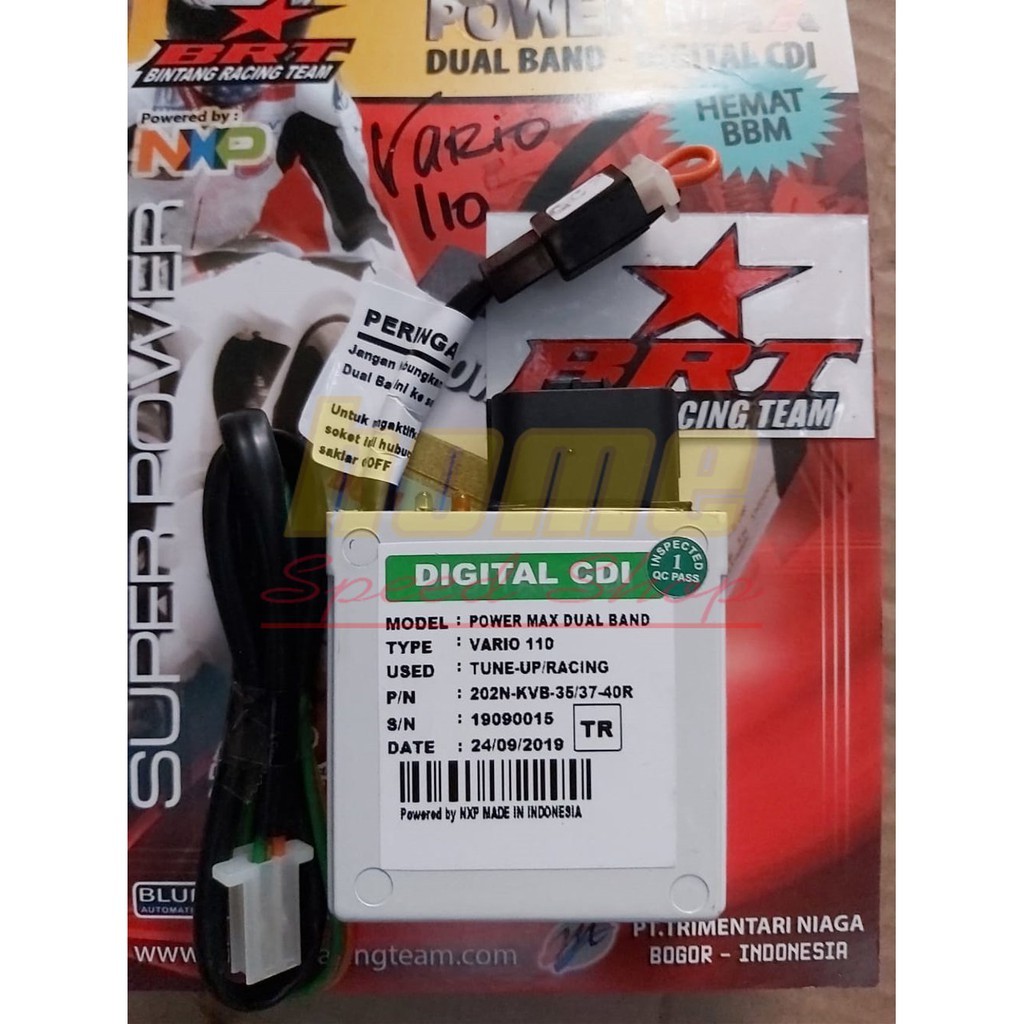 CDI BRT Dual Band Powermax Honda Vario 110 Karbu Type TR