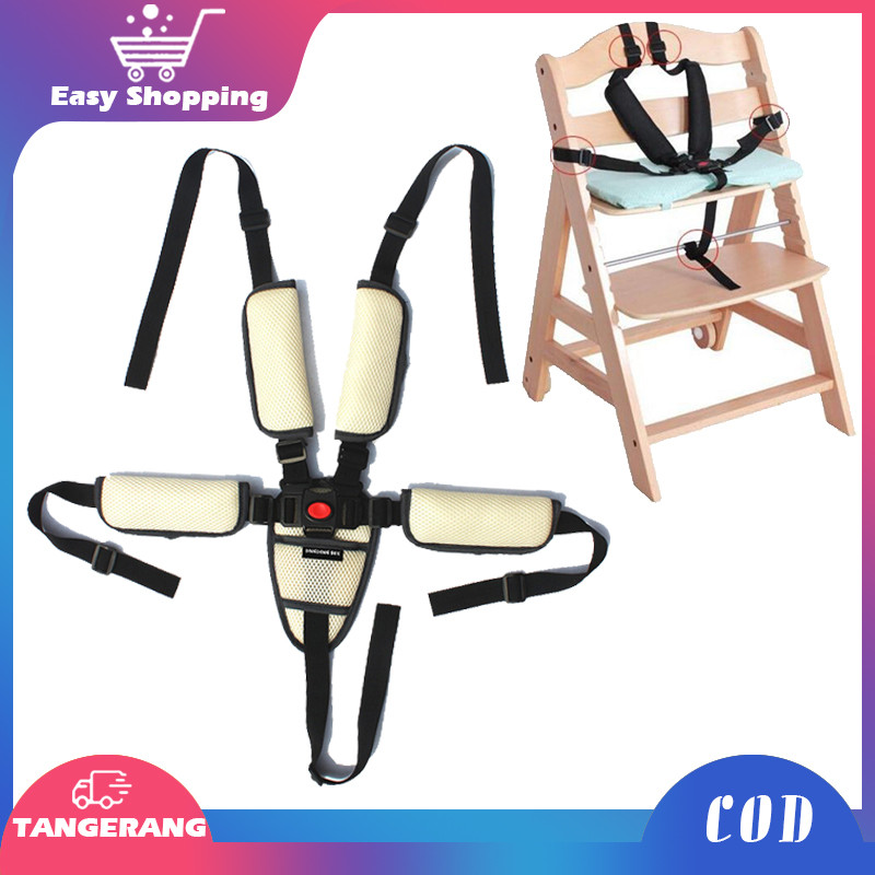 Sabuk Pengaman Bayi Di Stroller 5 Titik Sabuk Baby Stroller Seat Belt