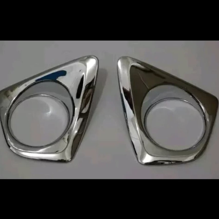 Garnish Cover Ring Foglamp Grand Avanza Xenia 2016 2017 2018 CHROME