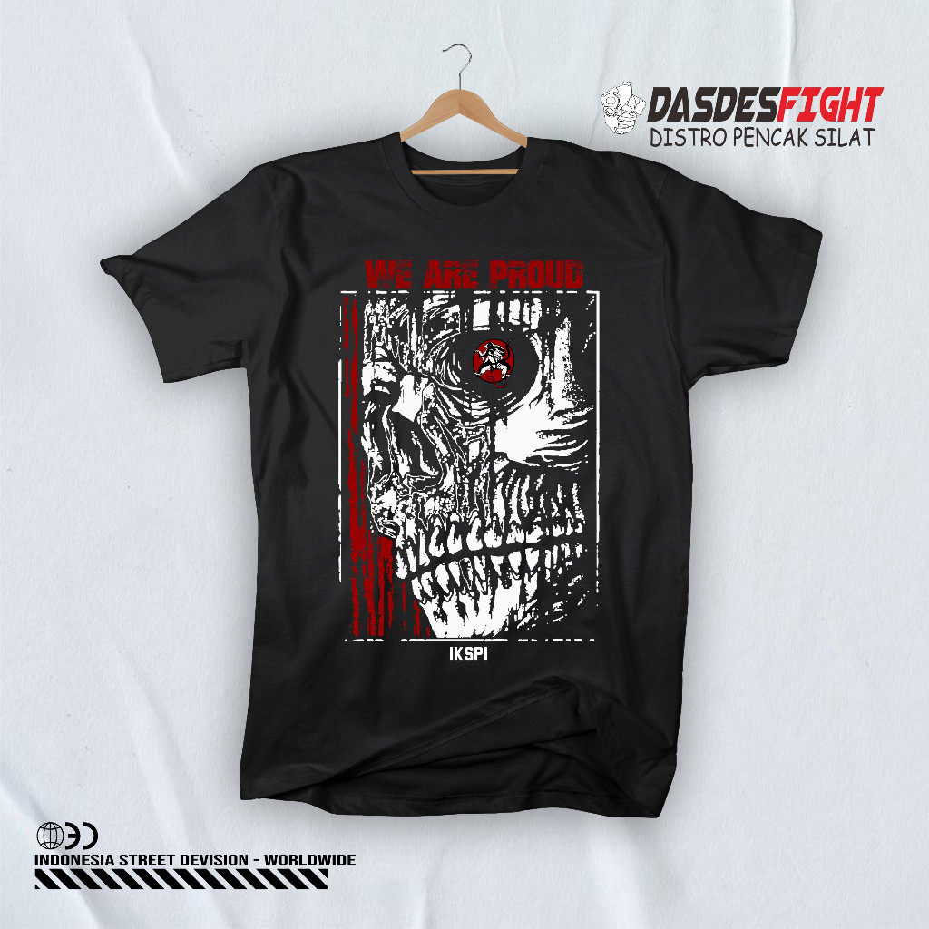 KAOS IKSPI KERA SAKTI TENGKORAK KAOS KEREN PERGURUAN IKSPI KERA SAKTI