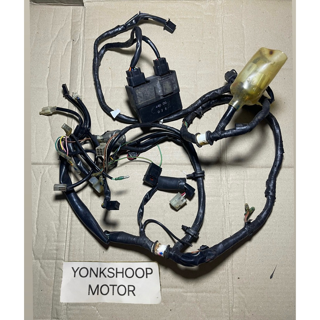 ECM/ECU fullset kabel body set Yamaha XEON KARBU original