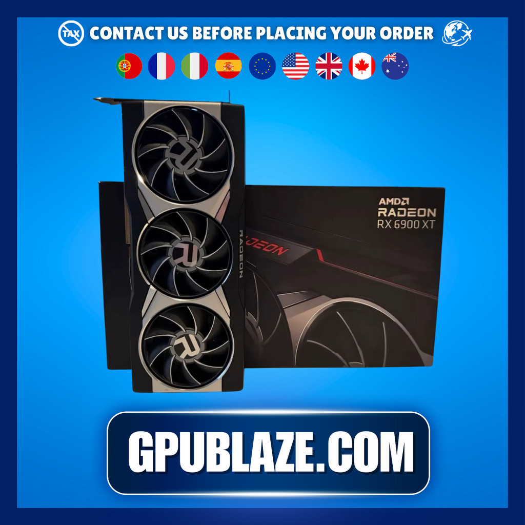 USED AMD Radeon RX 6900 XT Reference 16GB GDDR6 Graphics Card