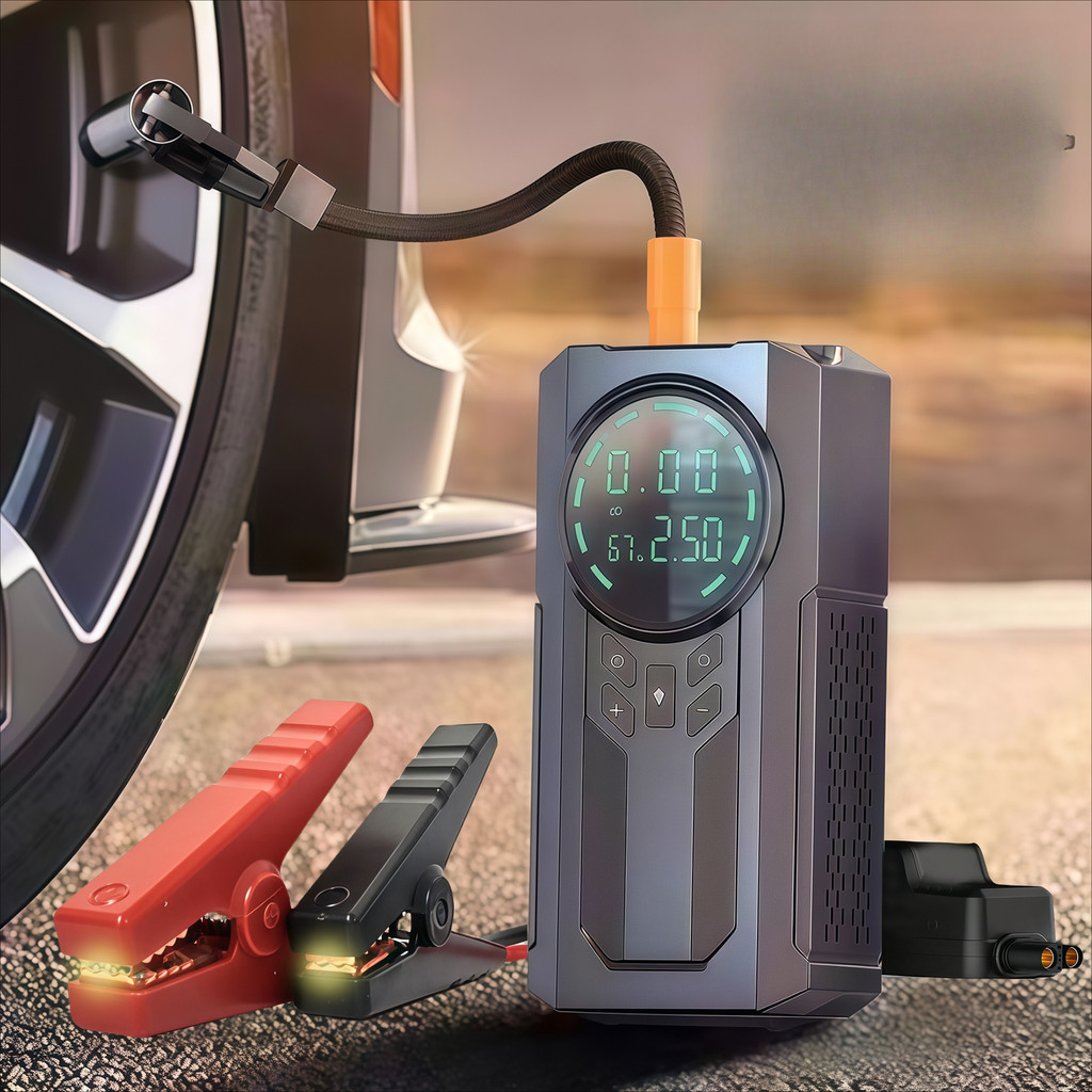 JKUOO12V car battery starter 3000A tant start baseus jump starter versatile booster car 21800mAh car