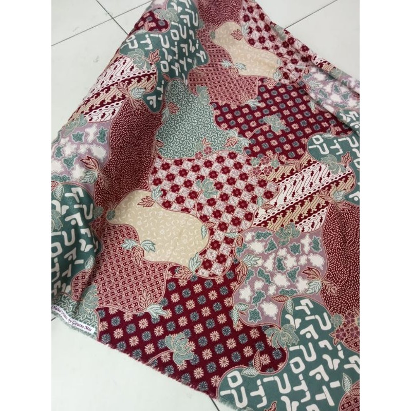 KAIN BATIK DOBI SUTRA HALUS PREMIUM // BATIK SUTRA DOBY EXCLUSIVE METERAN // BAHAN BATIK DOBI SUTRA 