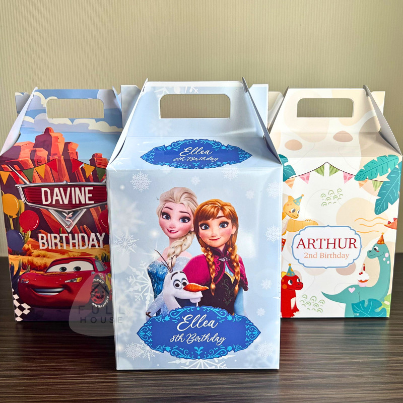 Goodie Bag Ulang Tahun Birthday Anak Custom Bingkisan Box Snack Anak