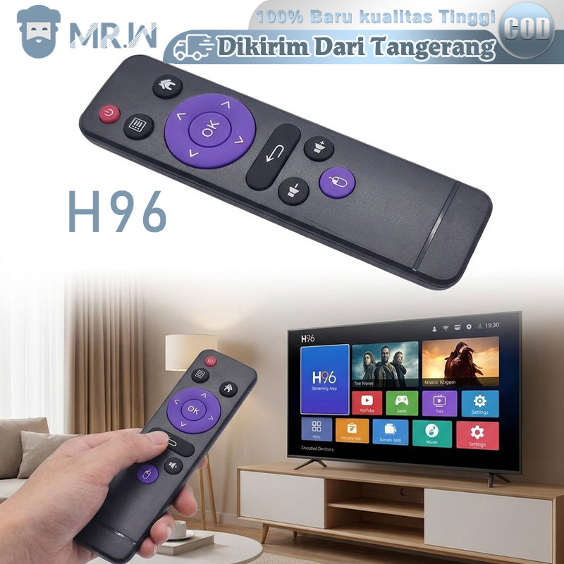 Remote Remot STB Smart Box Android TV H96 Max X3 Ultra HD Universal Untuk A95X Q3 Mini