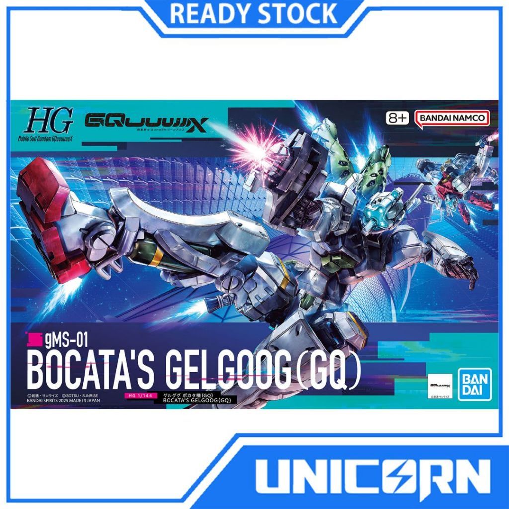 HG Bokata's Gelgoog GQ 1/144 Gundam Bandai HG GQuuuuuuX