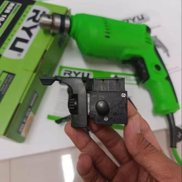HARGA EKONOMIS Saklar Tombol Mesin Bor Ryu 10mm 13mm Switch Bor Ryu 10mm Dan 13mm