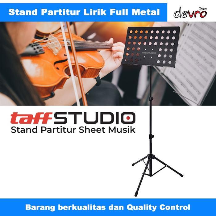 Stand Partitur Sheet Musik - Stand Lirik - TaffSTUDIO P-06HC - Taffstudio P-06HC terlaris
