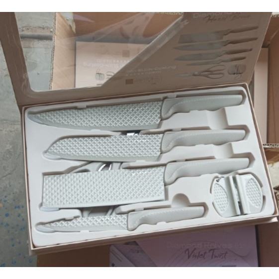Steincookware Stein Knife Set Pisau Set Diamond