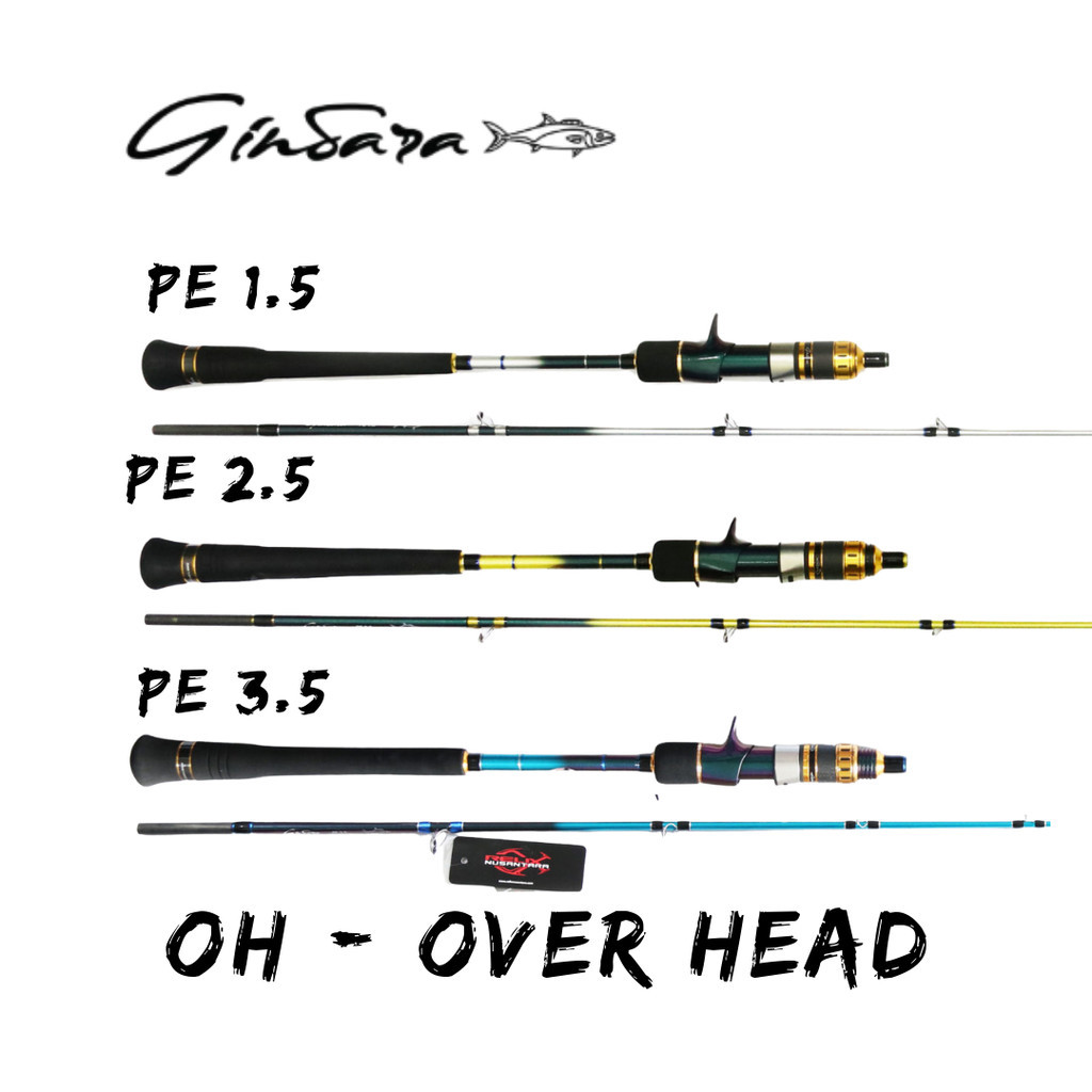 Joran Jigging Gindara Joran Laut Over head  Relix Nusantara
