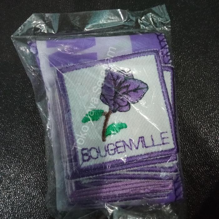 PROMO Bet 1 Set Tanda Regu & Bendera Bunga Pramuka Putri Penggalang edelweis Bougenville Matahari Te