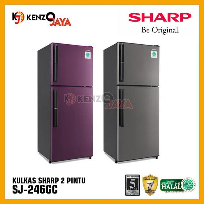 Kulkas 2 Pintu SHARP SJ-246 GC