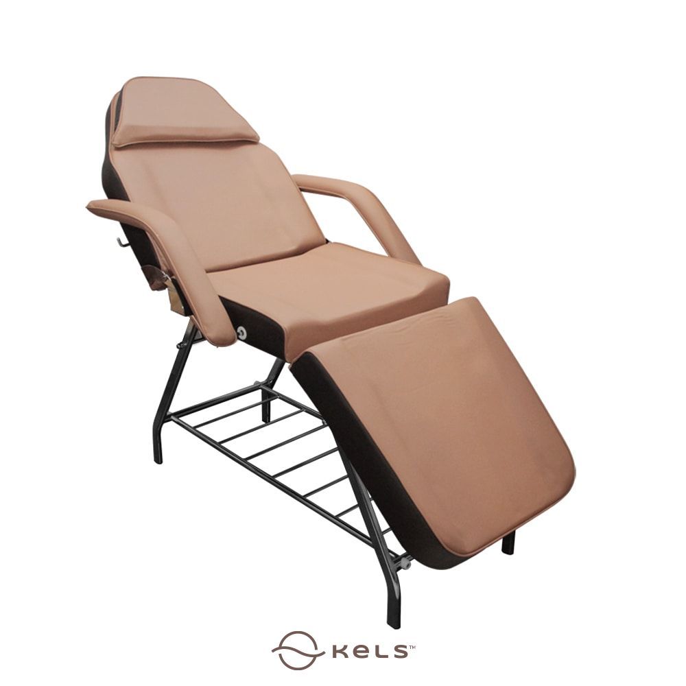 Kels Informa Monroe Tempat Tidur Facial - Cokelat Spa Bed Beauty Couch Treatment Table Massage Table