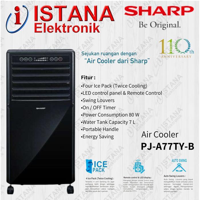 SHARP AIR COOLER PJ-A77TY-B