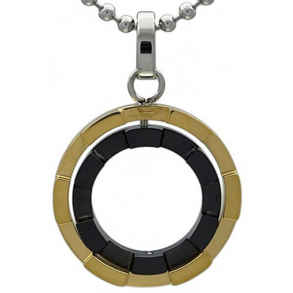 Kalung Flixie liontin gaul trendy fashion import steel titanium