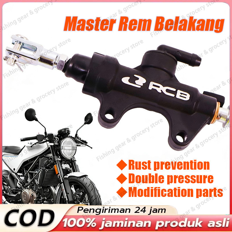 Master Rem Tonjokan Rem Belakang Bagian modifikasi Motor universal Charcoal Ninja R Rr Vixion Cb Cbs