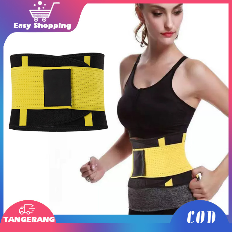 Korset Pengecil Perut Cepat Untuk Pria Wanita Korset Olahraga Penahan