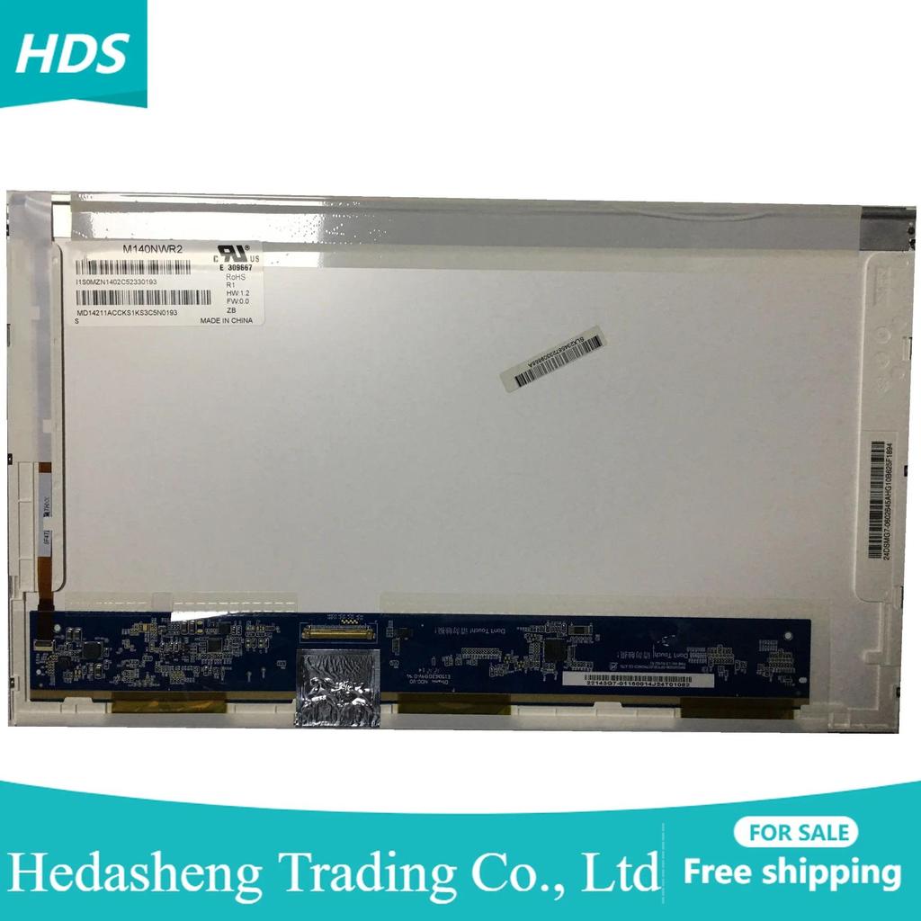 M140NWR2 R1 fit HB140WX1-100/200 N140BGE-L23 LP140WH4 TLN1 LP140WH1 TLC1 N140B6-L08 LTN140AT02 LTN14