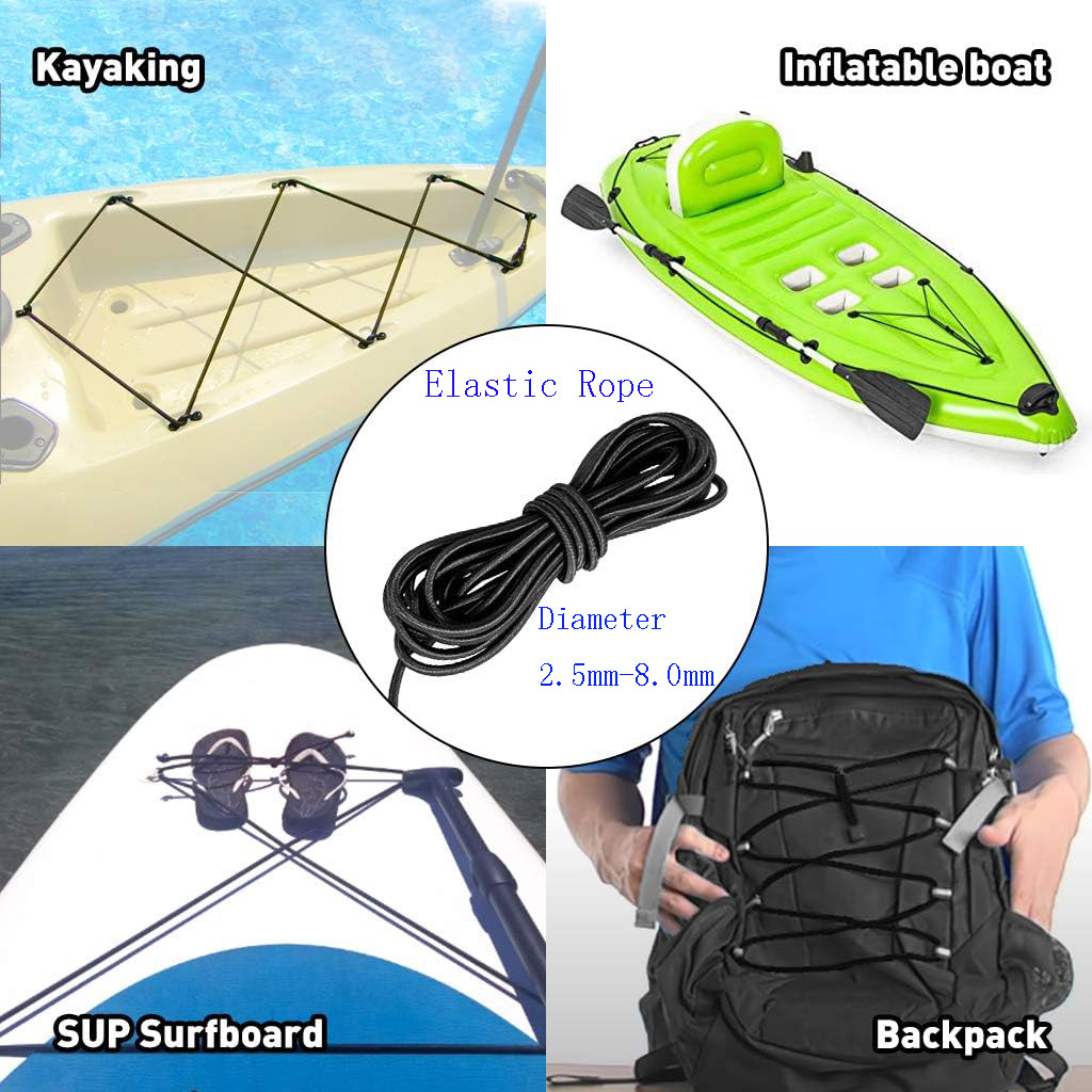 10 Meters Strong Elastic Rope Cord Bungee Shock Cord Stret String for Y Jewelry Making Outdoor Proje