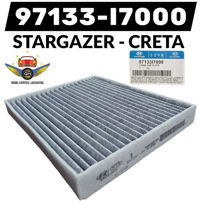 Filter Kabin Karbon Hyundai - Filter AC Karbon Hyundai Stargazer - Creta - KIA Seltos 97133-I7000 qu